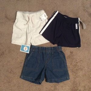 NWT Oshkosh 12-18 Month Baby Boy Shorts Bundle